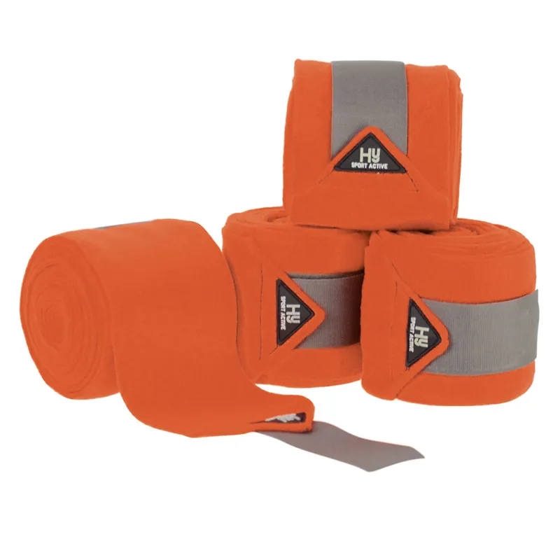 Hy Sport Active Luxury Bandages - Terracotta Orange